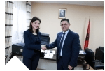 Ministrja Gjonaj prezanton drejtorin e përgjithshëm të Përmbarimit Shtetëror