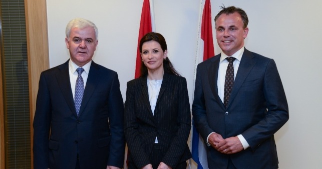 Ministrat Gjonaj dhe Xhafaj takohen me Ministrin për Migracionin, Mark Harbers