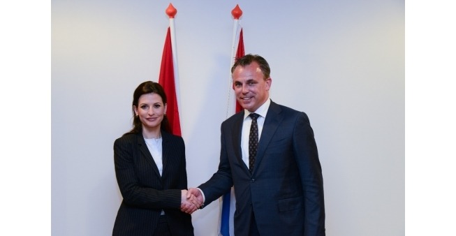 Ministrat Gjonaj dhe Xhafaj takohen me Ministrin për Migracionin, Mark Harbers