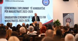 Ministri i Drejtësisë magjistratëve të rinj: “Reforma nuk ka më fytyrën e ligjeve. Ka fytyrën tuaj”